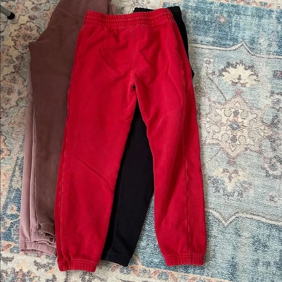 3 pairs of TNA Sweatpants (black pair-SOLD) - Picture 10 of 11